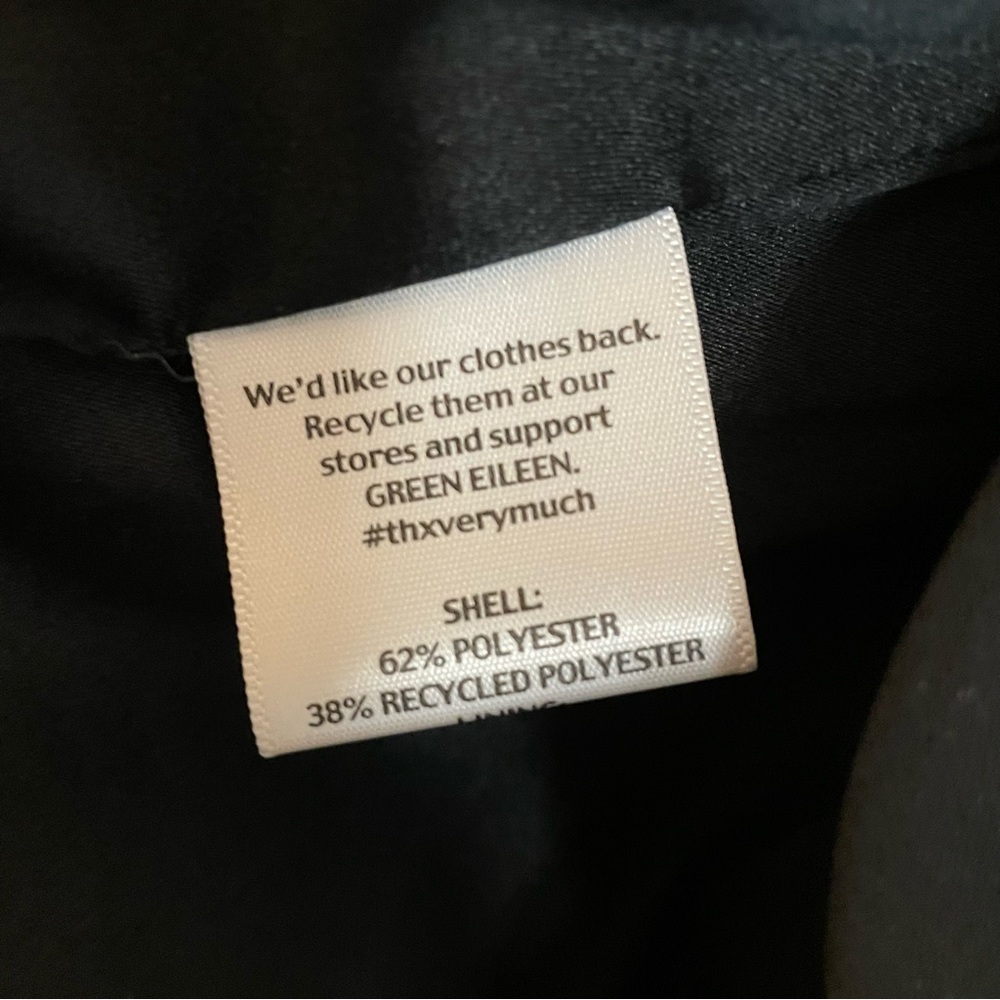 NWOT Eileen Fisher Collarless Blazer - Picture 6 of 6